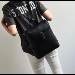 Black backpack, perfect size!